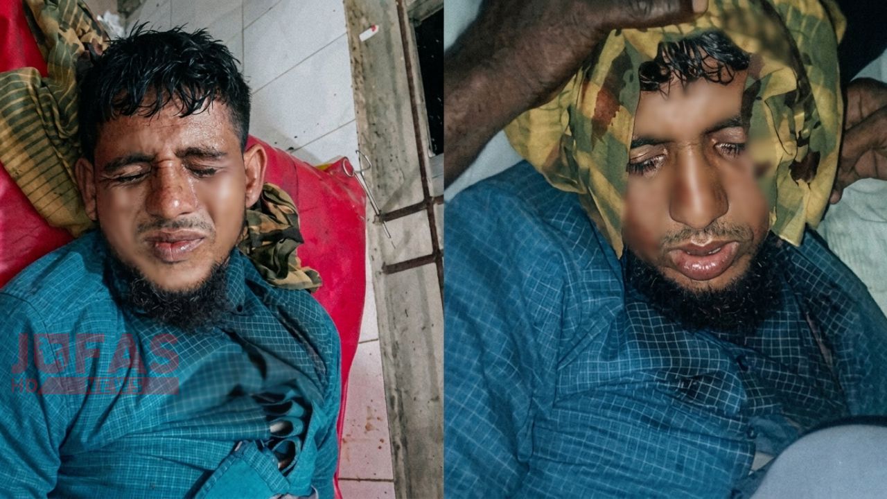 মিঠাপুকুরে অটোভ্যান চালককে কুপিয়ে ছিনতাই: ৪০টা  সেলাই নিয়ে হাসপাতালে লড়ছেন মনজুরুল