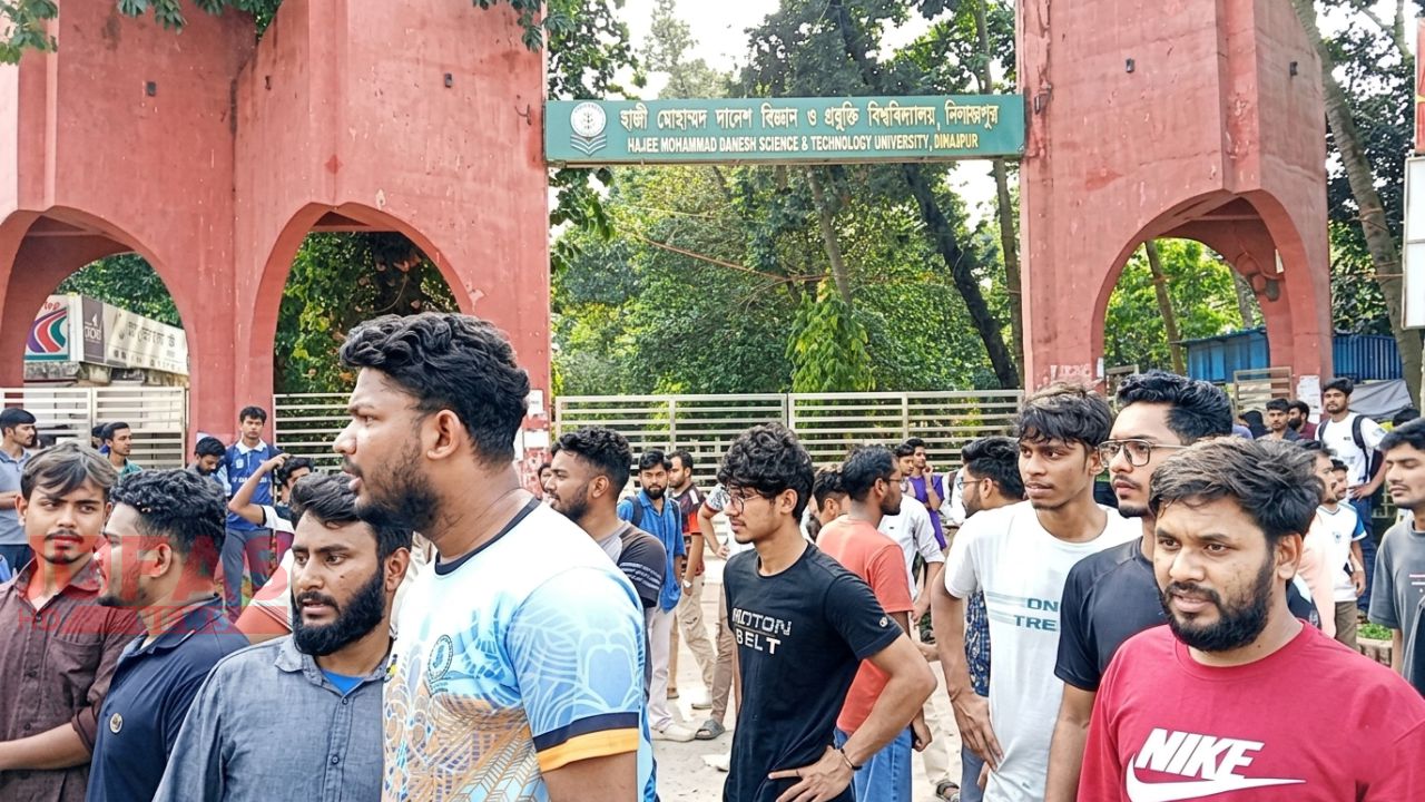 হাবিপ্রবিতে শিক্ষার্থীদের দুই গ্রুপের সংঘর্ষে শিক্ষকসহ আহত ৩