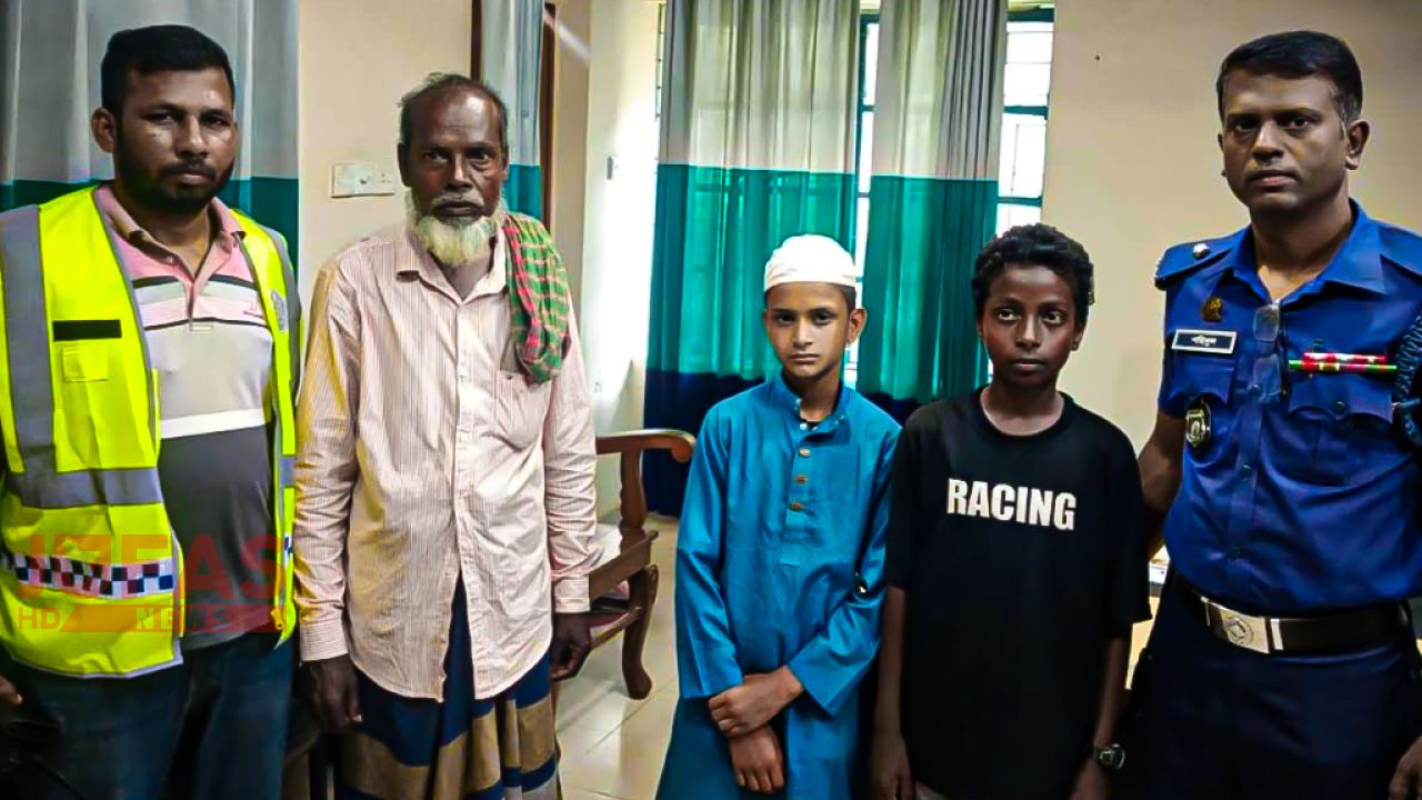 ঘোড়াঘাটে নিখোঁজের ২৪ ঘণ্টার মধ্যে দুই কিশোরকে উদ্ধার করল পুলিশ