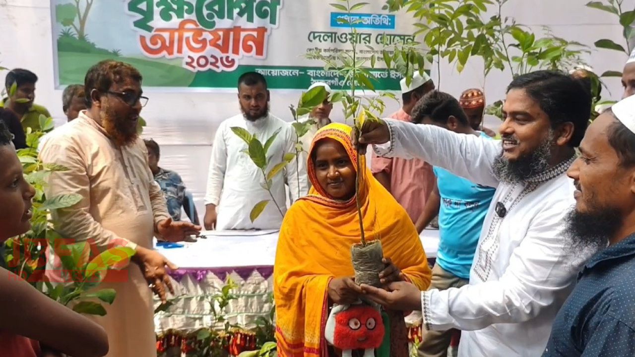 ঠাকুরগাঁওয়ে জামায়াতের বৃক্ষরোপণ অভিযান