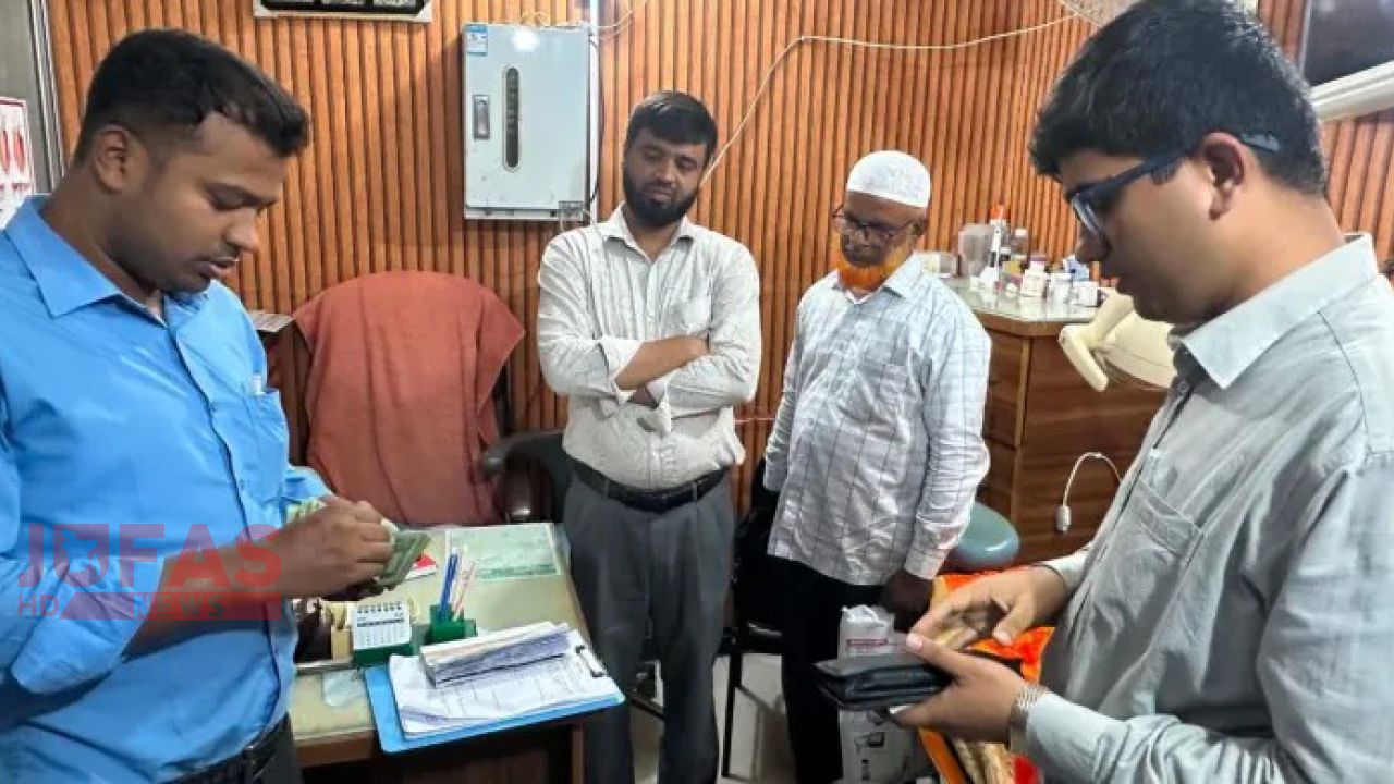 দন্ত চিকিৎসক পরিচয়ে রোগী দেখতেন টেকনোলজিস্ট, জরিমানা ৫০ হাজার