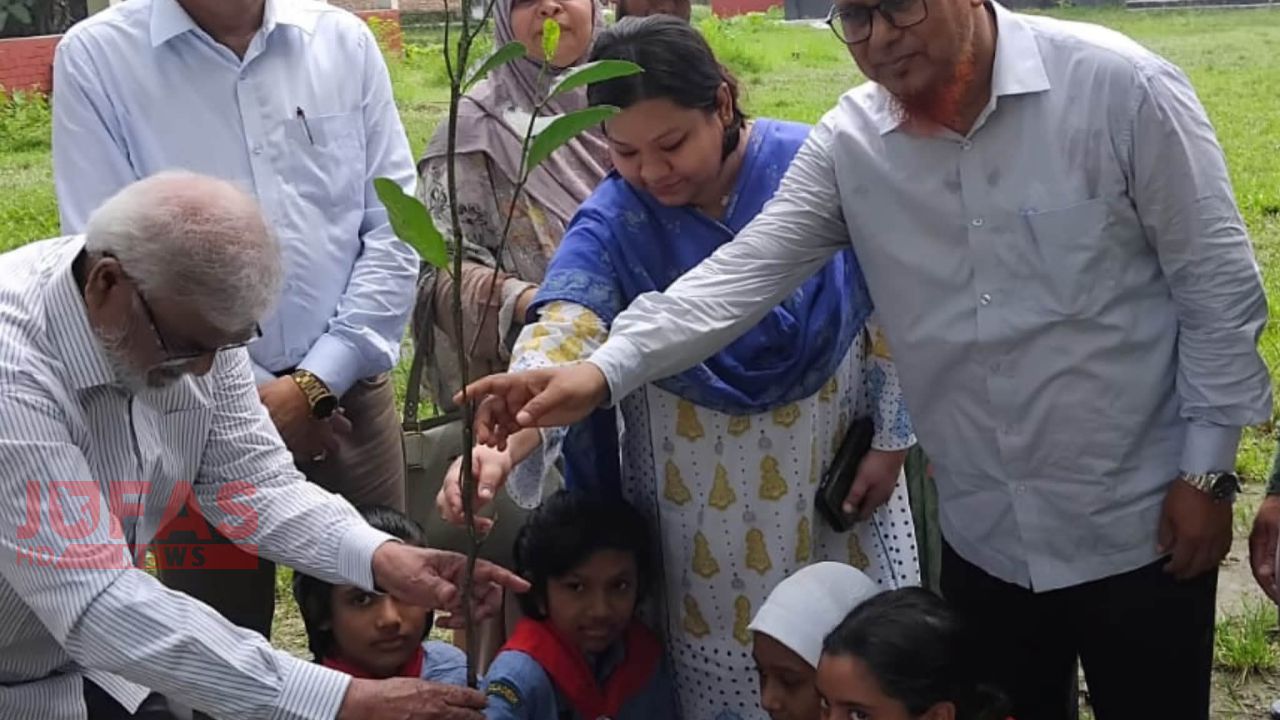 সৈয়দপুরে জাতীয় প্রাথমিক শিক্ষা পদক উপলক্ষে বৃক্ষরোপণ কর্মসূচি অনুষ্ঠিত