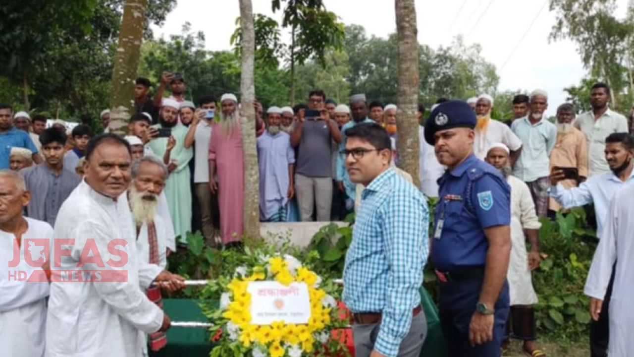 ঠাকুরগাঁওয়ে বীর মুক্তিযোদ্ধা আজিজুর রহমানের মৃত্যু, রাষ্ট্রীয় মর্যাদায় দাফন