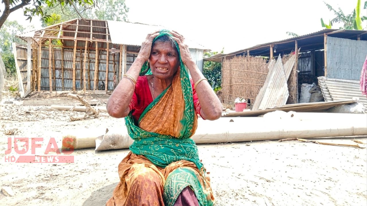 তিস্তার ভাঙনে ৮ বার ঘর সরিয়েছি এখন আর সরানোর জায়গাও নেই 