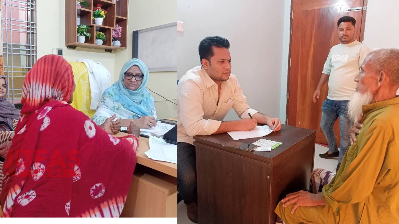 বালিয়াডাঙ্গীতে ফ্রি মেডিকেল ক্যাম্পে গাইনী ও ডায়াবেটিস রোগীদের চিকিৎসাসেবা প্রদান