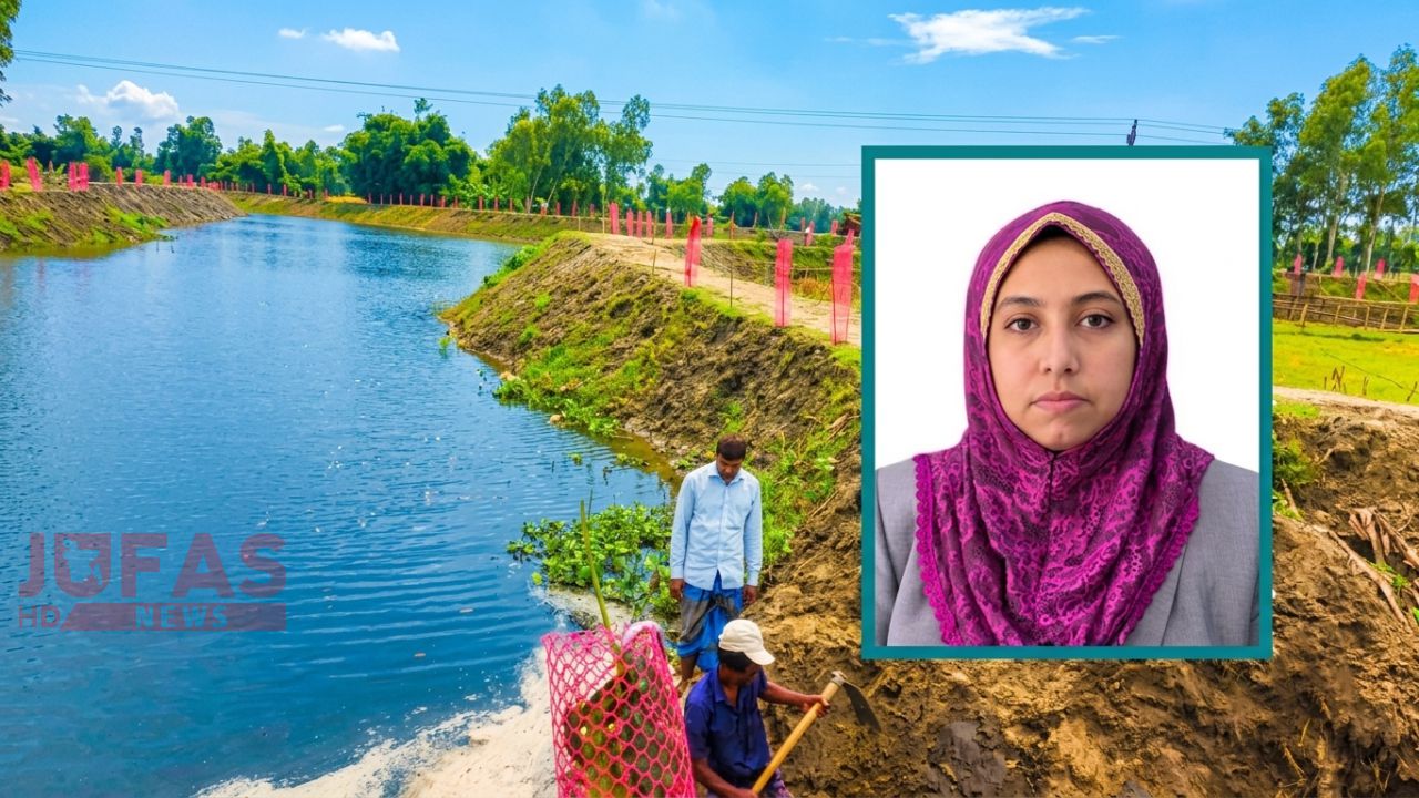 পঞ্চগড়ে ৬৯০ মিটার খাল খনন সম্পন্ন, সাশ্রয় হওয়া ৩ লাখ ৩ হাজার ২৫৫ টাকা সরকারি কোষাগারে ফেরত