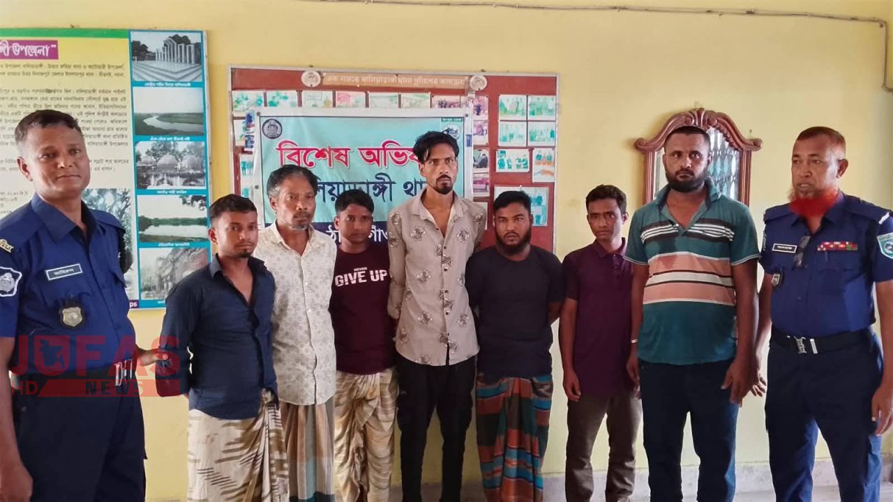 বালিয়াডাঙ্গীতে ৭২ ঘণ্টায় ৪,৯৫০ পিস ইয়াবাসহ গ্রেপ্তার ৭