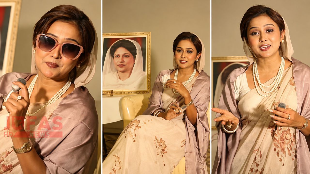 সাবেক প্রধানমন্ত্রী খালেদা জিয়ার সাজে চমক, নেটিজেনদের প্রশংসা