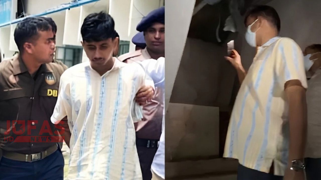 পুলিশ-আসামির শার্ট নিয়ে প্রশ্ন