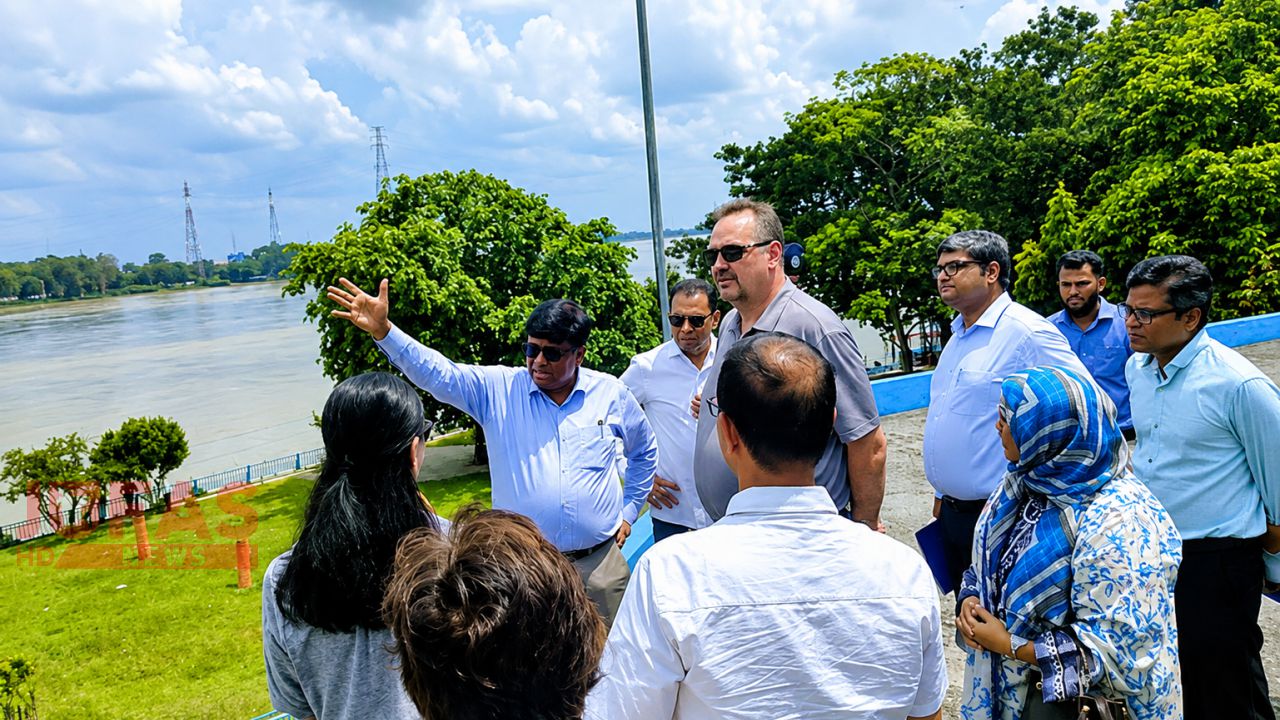 তিস্তা ব্যারাজ পরিদর্শন করলেন মার্কিন রাষ্ট্রদূত