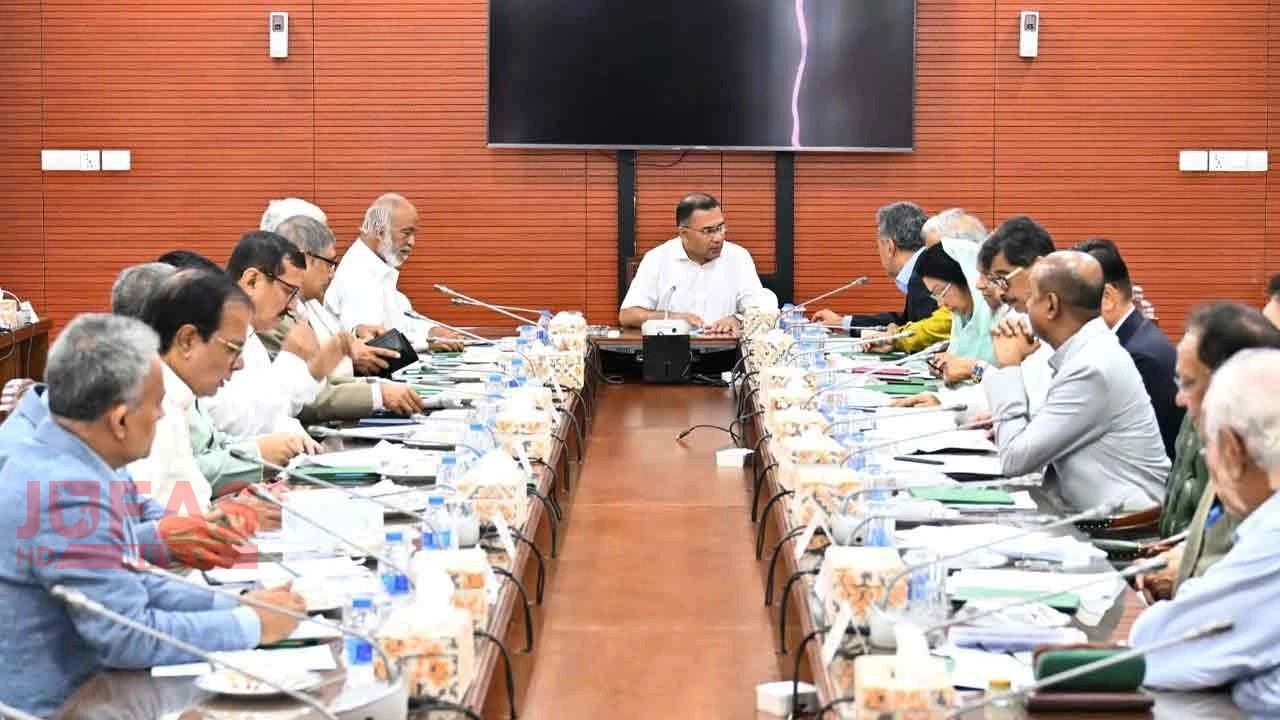 প্রধানমন্ত্রীর সভাপতিত্বে মন্ত্রিপরিষদের বৈঠক অনুষ্ঠিত