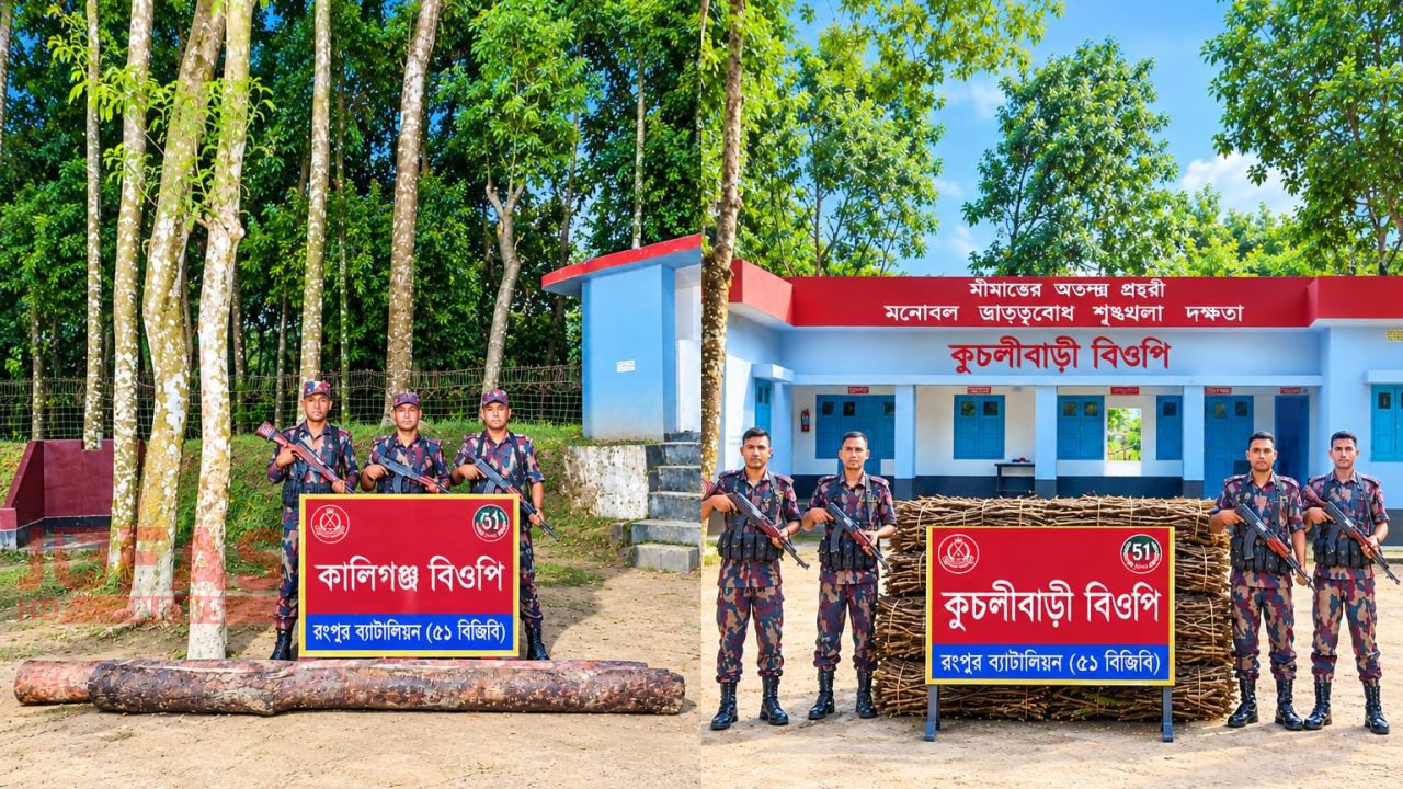 ডিমলায় ভারতীয় পণ্য জব্দ , পালিয়ে গেলো চোরাকারবারিরা