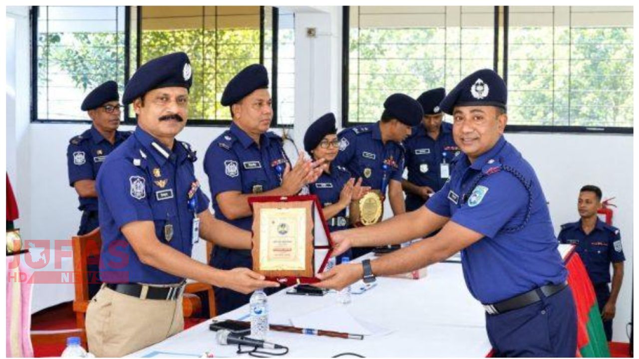 টানা দ্বিতীয়বার ঠাকুরগাঁও জেলার শ্রেষ্ঠ থানা বালিয়াডাঙ্গী